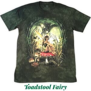 Toadstool Fairy XL Women's Pixie T-Shirt The Mountain